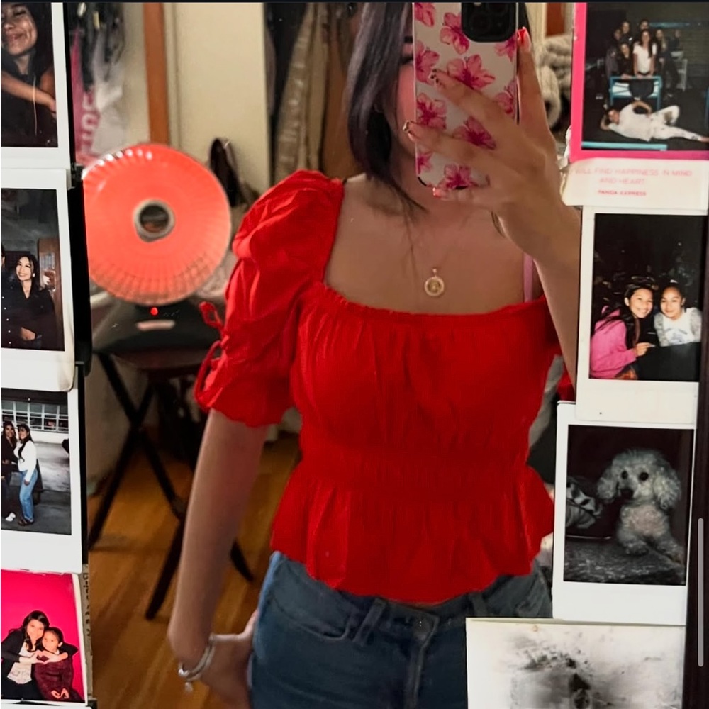 Red Women's Top